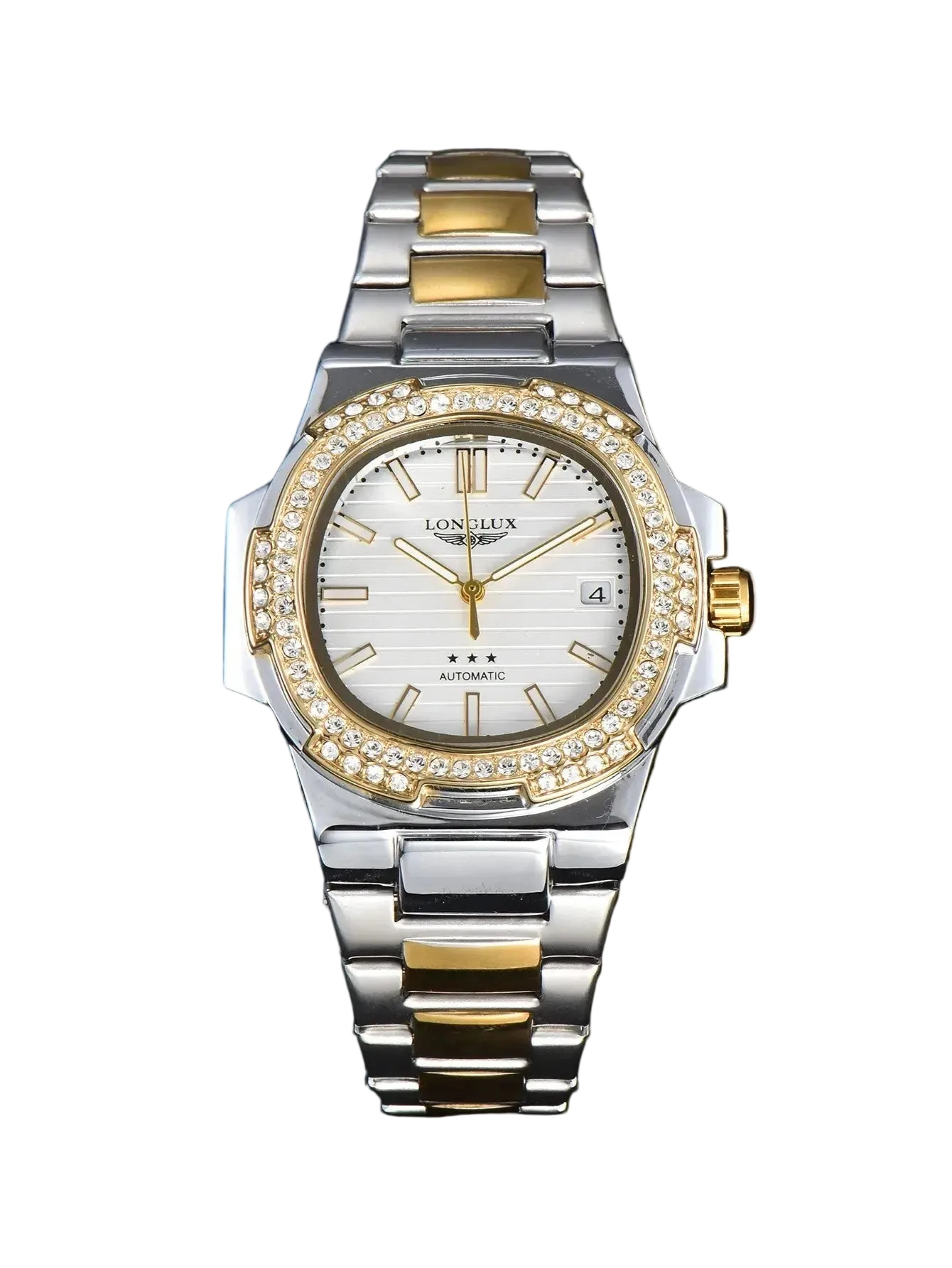 Automatic Man Watch Diamond Watch Luxury Stainless Steel Wholesale Mechanical Watches Day Date Waterproof Man Watch